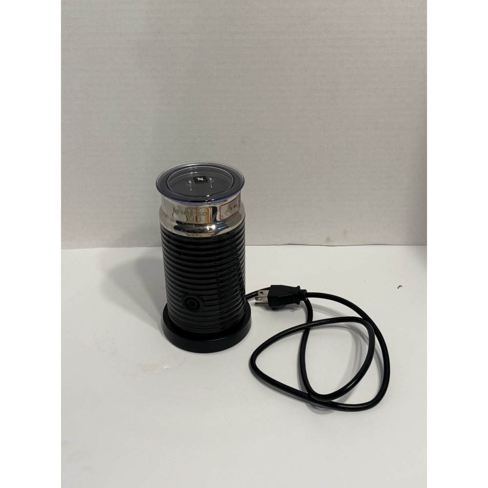 Nespresso Aeroccino 3 Electric Milk Frother Model 3594 Black